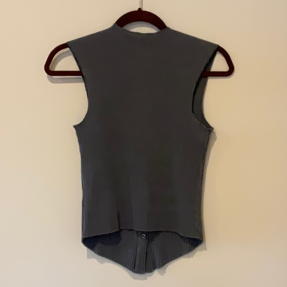 NSF Lin Rib Snap Front Cardigan - Picture 6 of 9